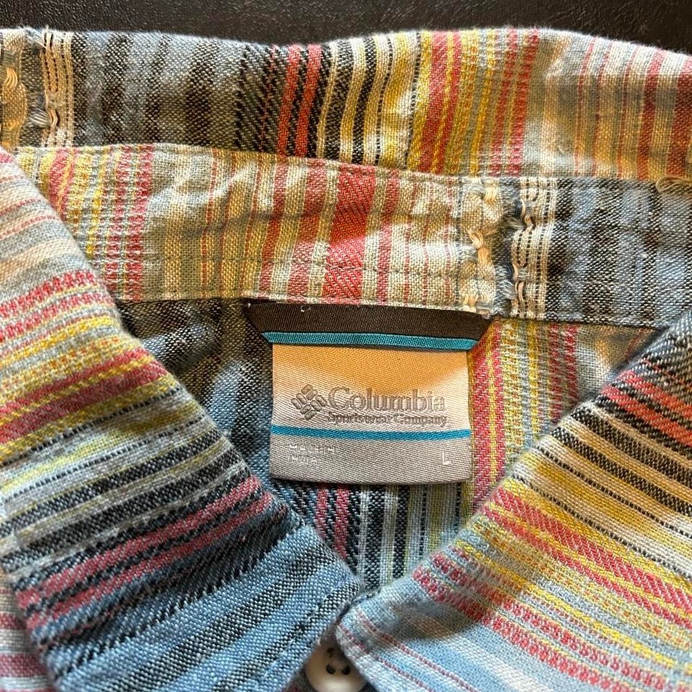 Columbia Hemp Button Up Shirt - Picture 3 of 5